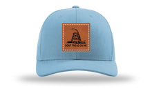 Load image into Gallery viewer, Don&#39;t Tread On Me Leather Patch Richardson 112 Hat
