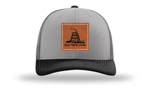 Load image into Gallery viewer, Don&#39;t Tread On Me Leather Patch Richardson 112 Hat
