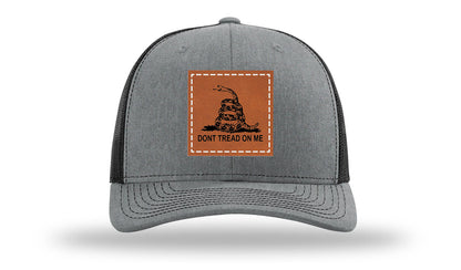 Don't Tread On Me Leather Patch Richardson 112 Hat