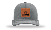 Load image into Gallery viewer, Don&#39;t Tread On Me Leather Patch Richardson 112 Hat
