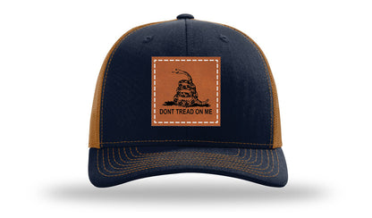 Don't Tread On Me Leather Patch Richardson 112 Hat