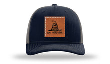 Load image into Gallery viewer, Don&#39;t Tread On Me Leather Patch Richardson 112 Hat
