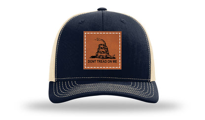 Don't Tread On Me Leather Patch Richardson 112 Hat