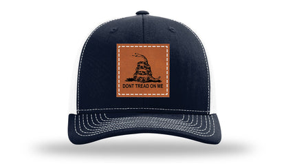 Don't Tread On Me Leather Patch Richardson 112 Hat