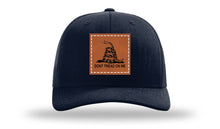 Load image into Gallery viewer, Don&#39;t Tread On Me Leather Patch Richardson 112 Hat
