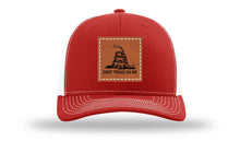 Load image into Gallery viewer, Don&#39;t Tread On Me Leather Patch Richardson 112 Hat
