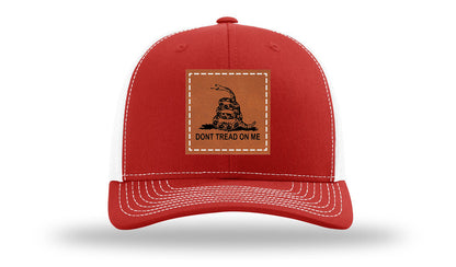 Don't Tread On Me Leather Patch Richardson 112 Hat