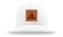 Load image into Gallery viewer, Don&#39;t Tread On Me Leather Patch Richardson 112 Hat
