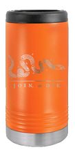 Load image into Gallery viewer, Join or Die Laser Engraved Slim Can Insulated Koosie
