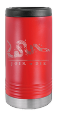 Load image into Gallery viewer, Join or Die Laser Engraved Slim Can Insulated Koosie
