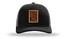Load image into Gallery viewer, Sticks and Stones Leather Patch Richardson 112 Hat

