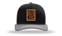 Load image into Gallery viewer, Sticks and Stones Leather Patch Richardson 112 Hat
