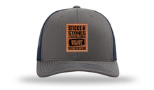 Load image into Gallery viewer, Sticks and Stones Leather Patch Richardson 112 Hat
