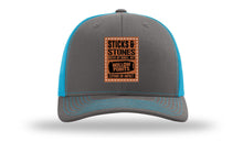 Load image into Gallery viewer, Sticks and Stones Leather Patch Richardson 112 Hat
