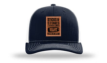Load image into Gallery viewer, Sticks and Stones Leather Patch Richardson 112 Hat
