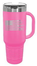 Load image into Gallery viewer, Gun Flag 40oz Handle Mug Laser Engraved
