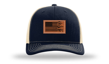 Sticks and Stones Leather Patch Richardson 112 Hat