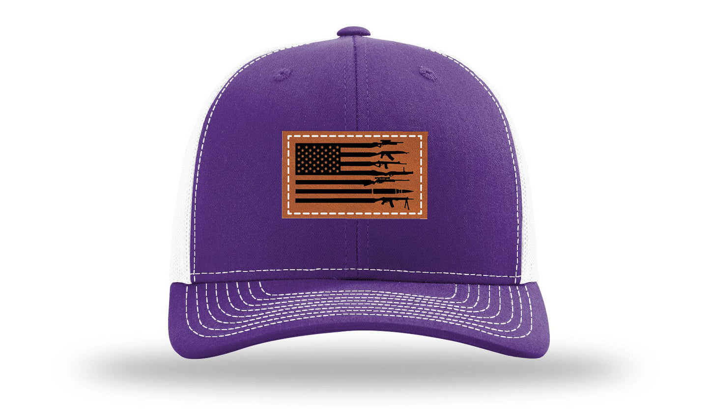 Sticks and Stones Leather Patch Richardson 112 Hat