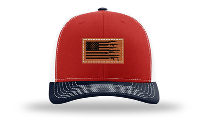 Sticks and Stones Leather Patch Richardson 112 Hat