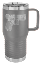 Load image into Gallery viewer, Glock Laser Engraved Mug (Etched)
