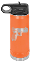 Load image into Gallery viewer, Glock Laser Engraved Water Bottle (Etched)
