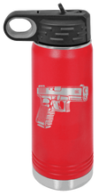 Load image into Gallery viewer, Glock Laser Engraved Water Bottle (Etched)
