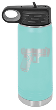 Load image into Gallery viewer, Glock Laser Engraved Water Bottle (Etched)
