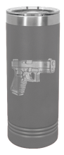 Load image into Gallery viewer, Glock Laser Engraved Skinny Tumbler (Etched)
