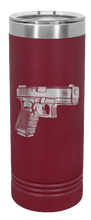 Load image into Gallery viewer, Glock Laser Engraved Skinny Tumbler (Etched)
