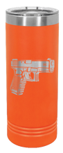 Load image into Gallery viewer, Glock Laser Engraved Skinny Tumbler (Etched)
