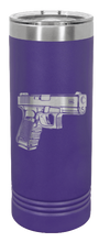 Load image into Gallery viewer, Glock Laser Engraved Skinny Tumbler (Etched)
