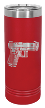 Load image into Gallery viewer, Glock Laser Engraved Skinny Tumbler (Etched)
