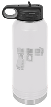 Load image into Gallery viewer, Glock Laser Engraved Water Bottle (Etched)
