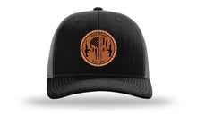 Load image into Gallery viewer, FAFO Punisher Leather Patch Richardson 112 Hat
