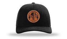 Load image into Gallery viewer, FAFO Punisher Leather Patch Richardson 112 Hat
