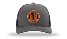 Load image into Gallery viewer, FAFO Punisher Leather Patch Richardson 112 Hat
