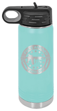 Load image into Gallery viewer, Fuck Around &amp; Find Out Laser Engraved Water Bottle (Etched)
