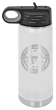 Load image into Gallery viewer, Fuck Around &amp; Find Out Laser Engraved Water Bottle (Etched)
