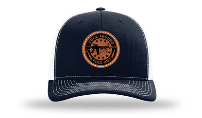FAFO Leather Patch Richardson 112 Hat