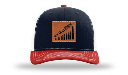 Size Does Matter Leather Patch Richardson 112 Hat