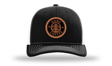 Load image into Gallery viewer, Guns and Coffee Leather Patch Richardson 112 Hat
