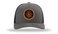 Load image into Gallery viewer, Guns and Coffee Leather Patch Richardson 112 Hat
