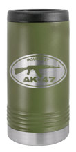Load image into Gallery viewer, Insured By AK-47 Laser Engraved Slim Can Insulated Koosie
