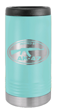 Load image into Gallery viewer, Insured By AK-47 Laser Engraved Slim Can Insulated Koosie
