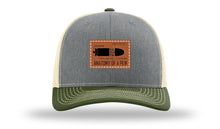 Load image into Gallery viewer, Anatomy Of A Pew Leather Patch Richardson 112 Hat
