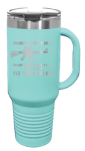 Load image into Gallery viewer, Whiny Little Bitch AR-15 40oz Handle Mug Laser Engraved
