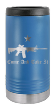 Load image into Gallery viewer, Come And Take It Laser Engraved Slim Can Insulated Koosie
