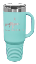 Load image into Gallery viewer, Come And Take It 40oz Handle Mug Laser Engraved
