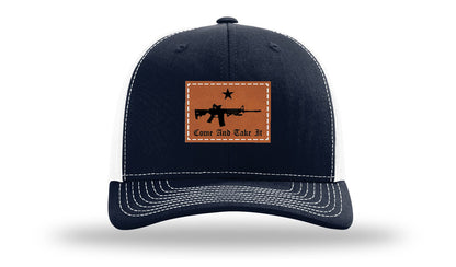 Come and Take It Leather Patch Richardson 112 Hat