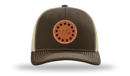 1776 Leather Patch Richardson 112 Hat